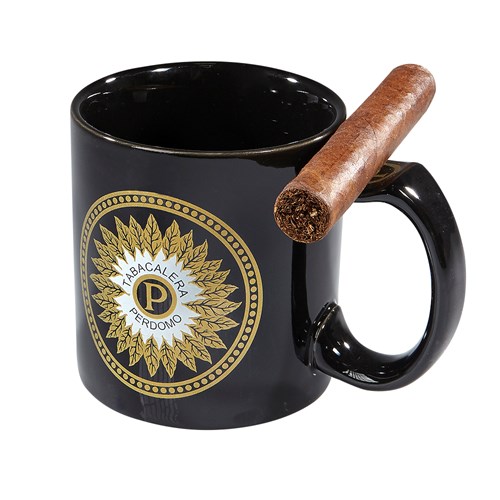 Perdomo Coffee Mug and Cigar Holder 